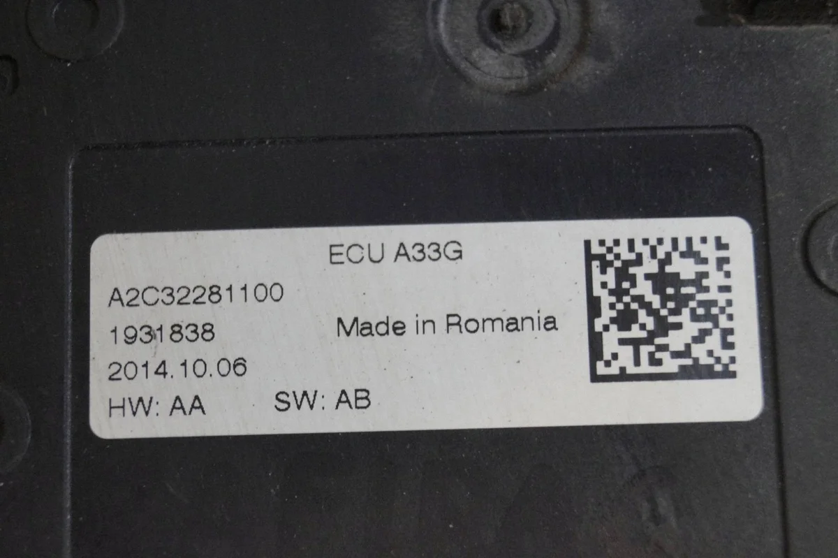 Opel Zafira C Elektrisk handbromsmotor A2C32281100 image 8