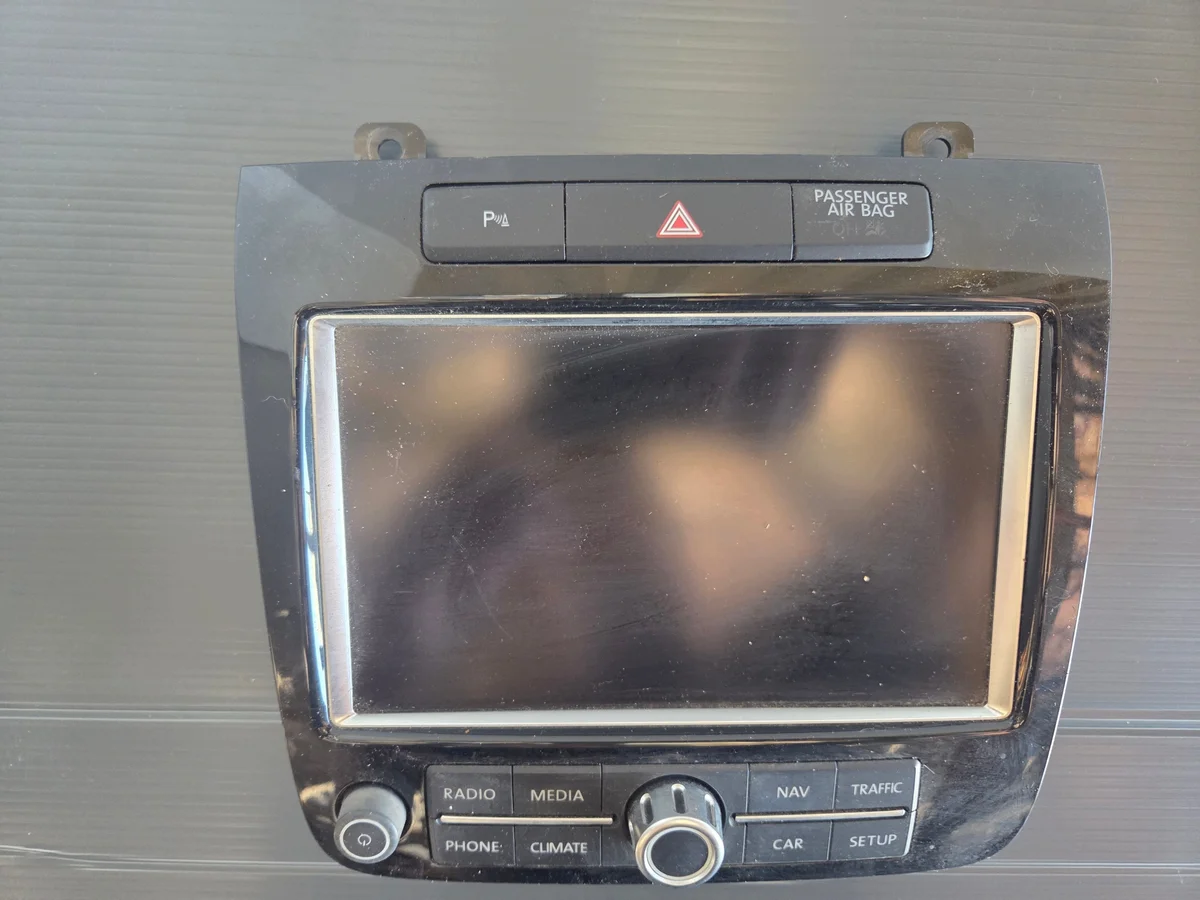 Display Radio Navigation VW Touareg II 7P6919603 image 3
