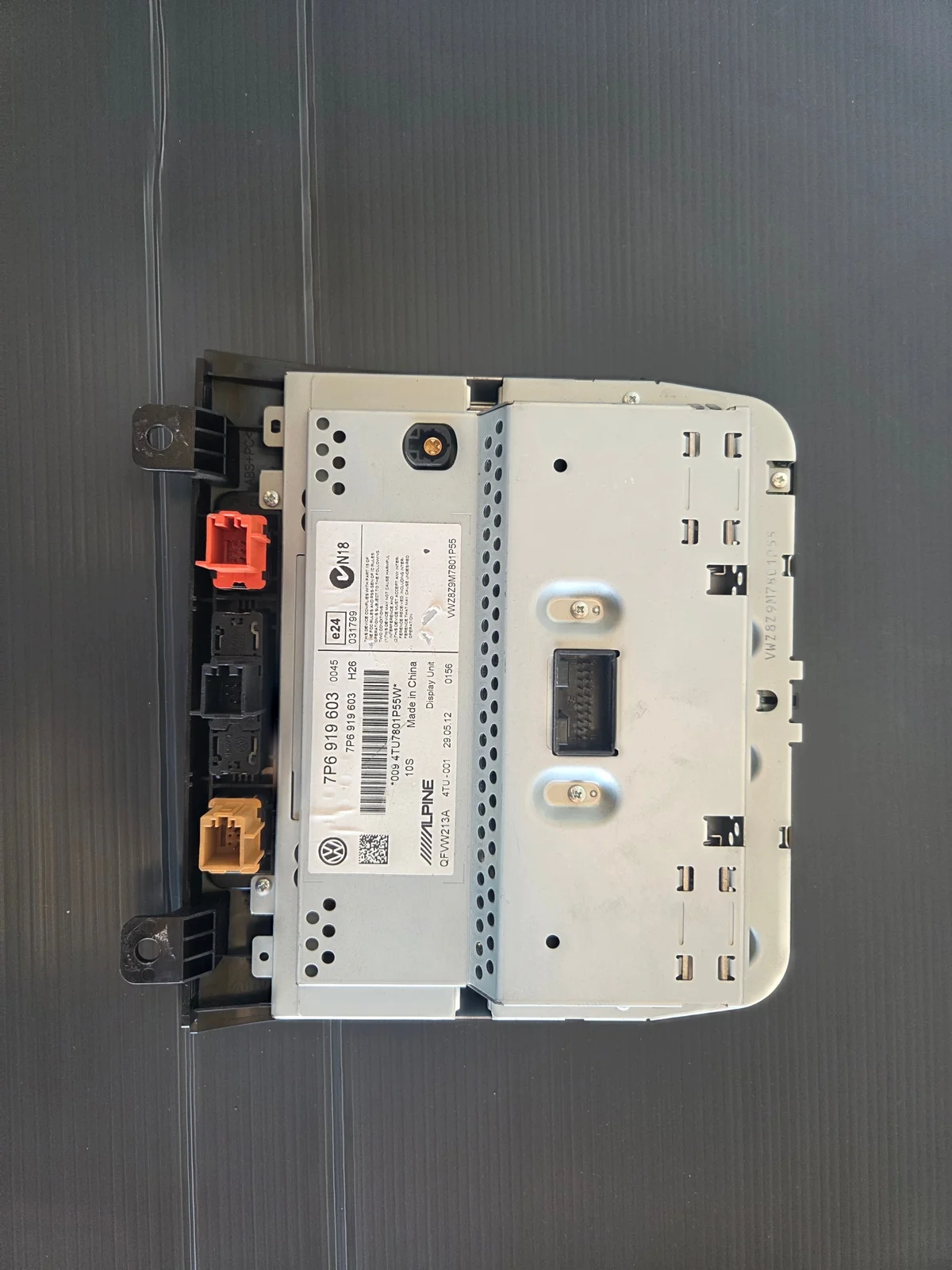 Display Radio Navigation VW Touareg II 7P6919603 image 4