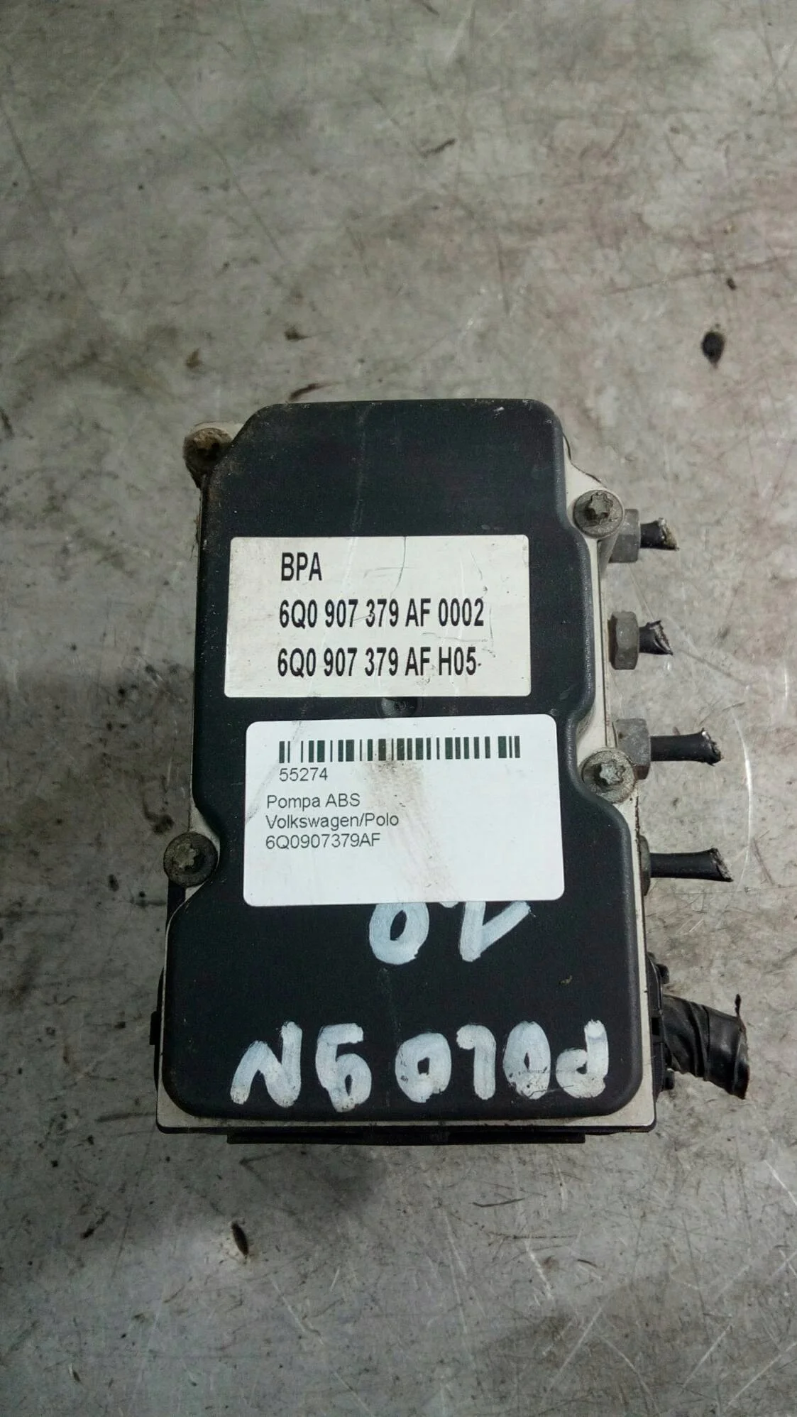 ABS-pumppu Volkswagen Polo 6Q0907379AF image 3