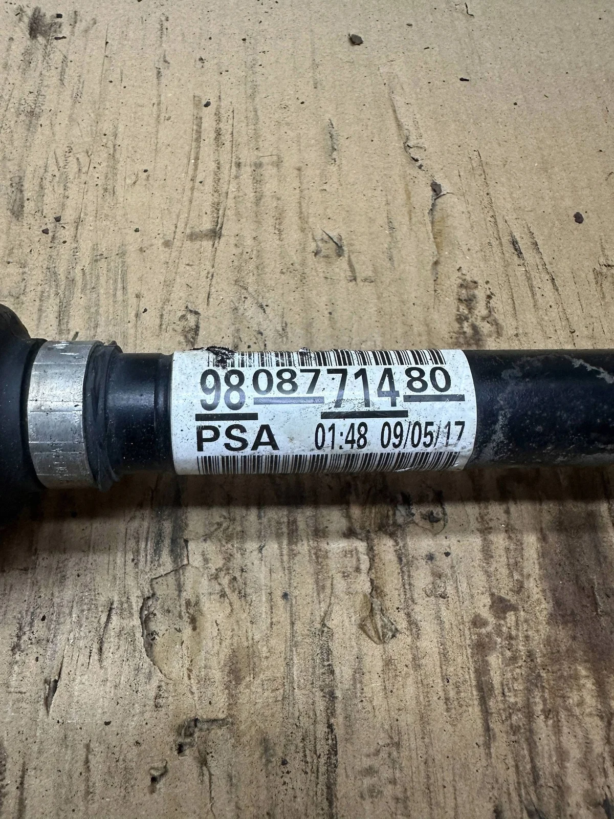 Peugeot 3008 II Demi-arbre de transmission avant 9808771480VAR