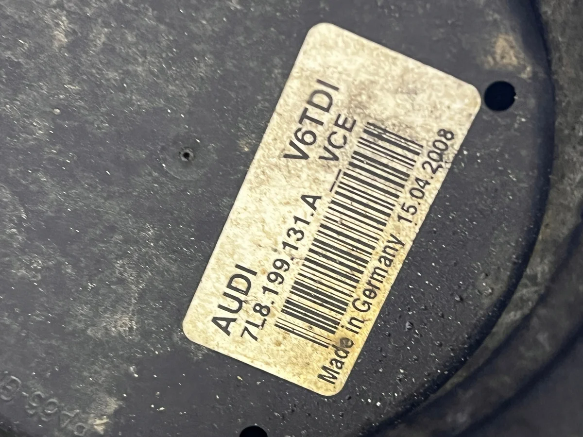 Motorhalterung 7L8199131A Audi Q7 4L 3.0 TDI image 8