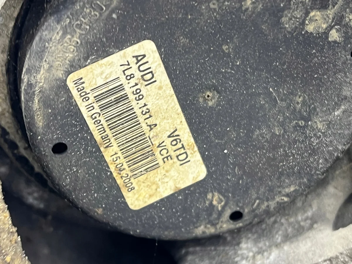 Motorhalterung 7L8199131A Audi Q7 4L 3.0 TDI image 9