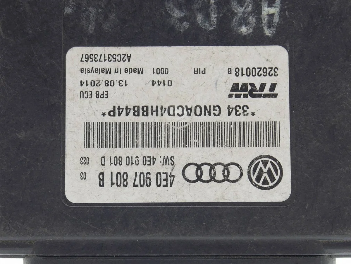 Audi A8 D3 Module de frein à main WAH48391 image 5