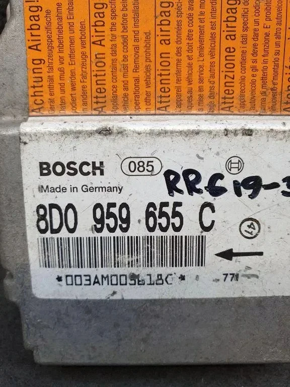 Audi A4 S4 B5 8D 1998 Airbag Steuergerät 8D0959655C image 4