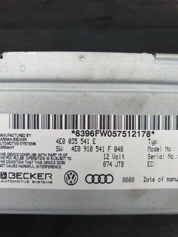 Navigationsmodul Audi A6 S6 C6 4F 4E0910541F thumbnail 8