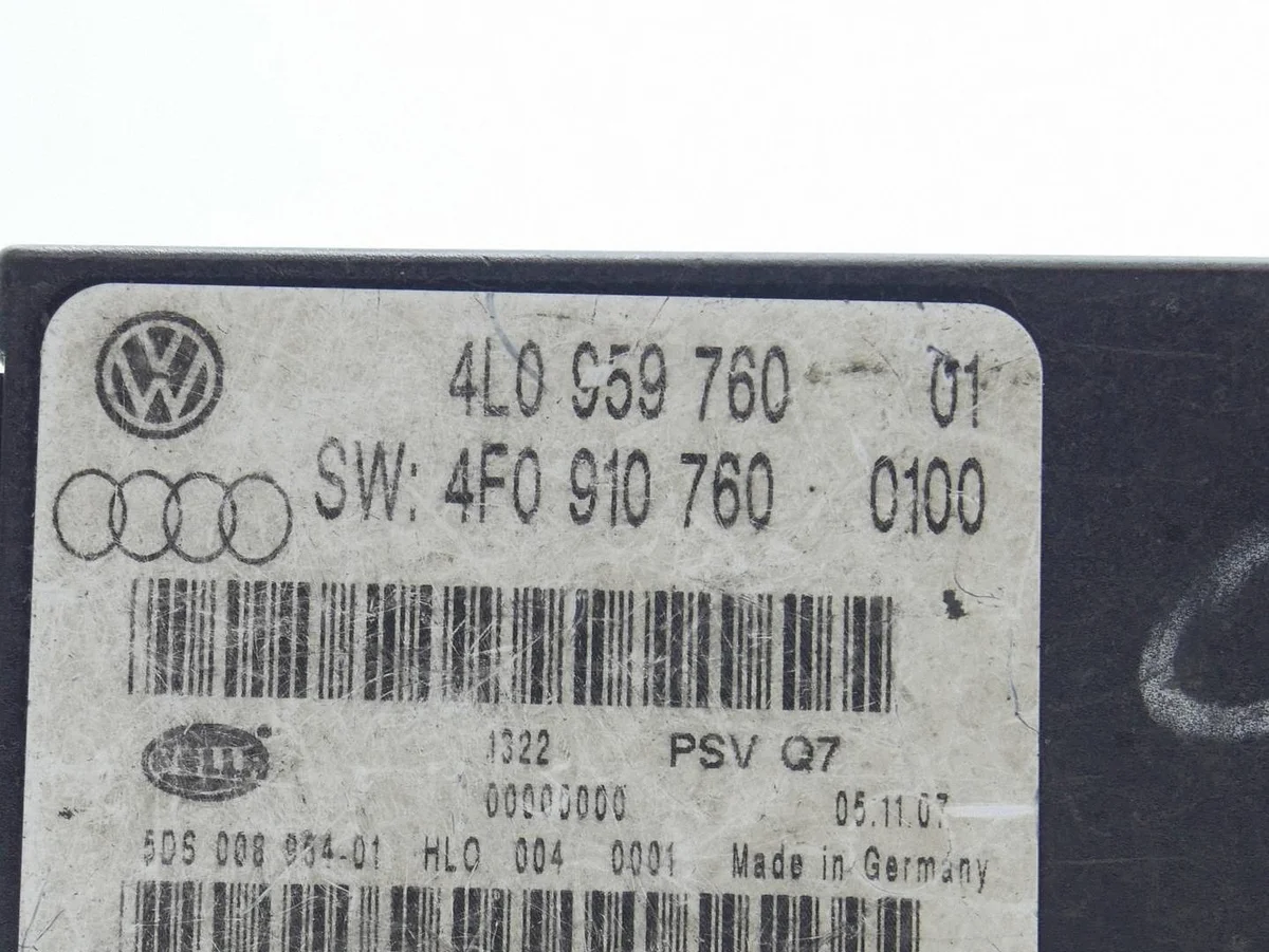Centralina Modulo Audi A6 C6 Q7 4L WAH48393 image 4