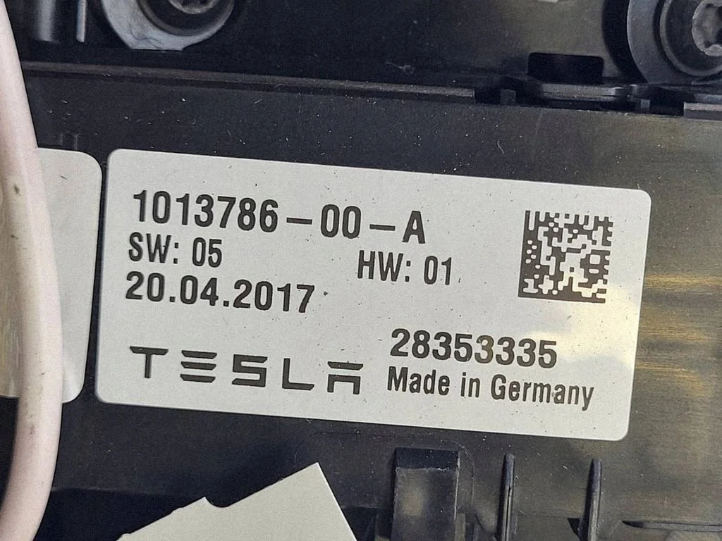 Tesla Model S Unidade de Comando 101378600A image 5