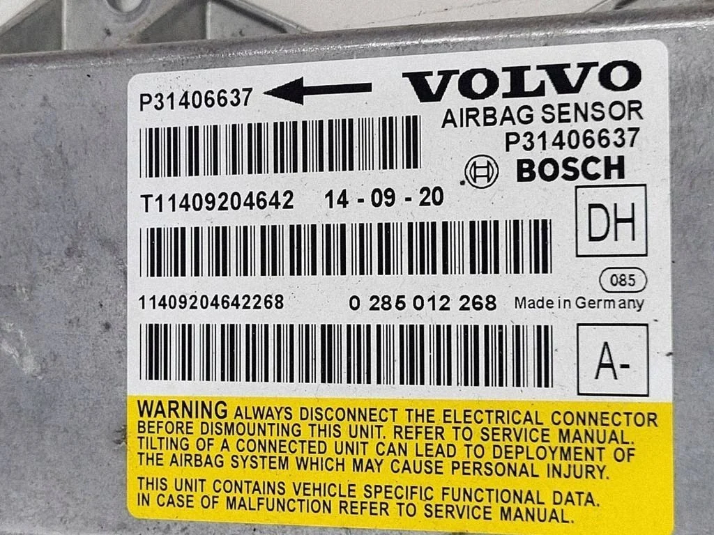 Centralina airbag Volvo V60 31406637 image 8