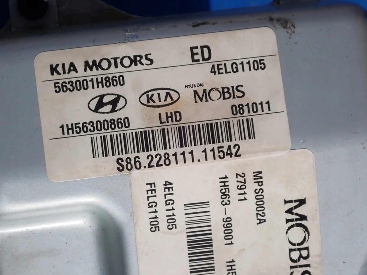 Kia Ceed Lenksäule Servolenkung 56300-1H850 image 8