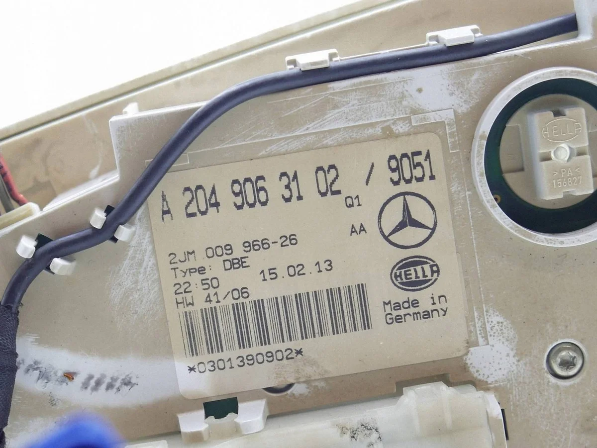 Innenleuchte Mercedes C W204 WAH48399 image 7