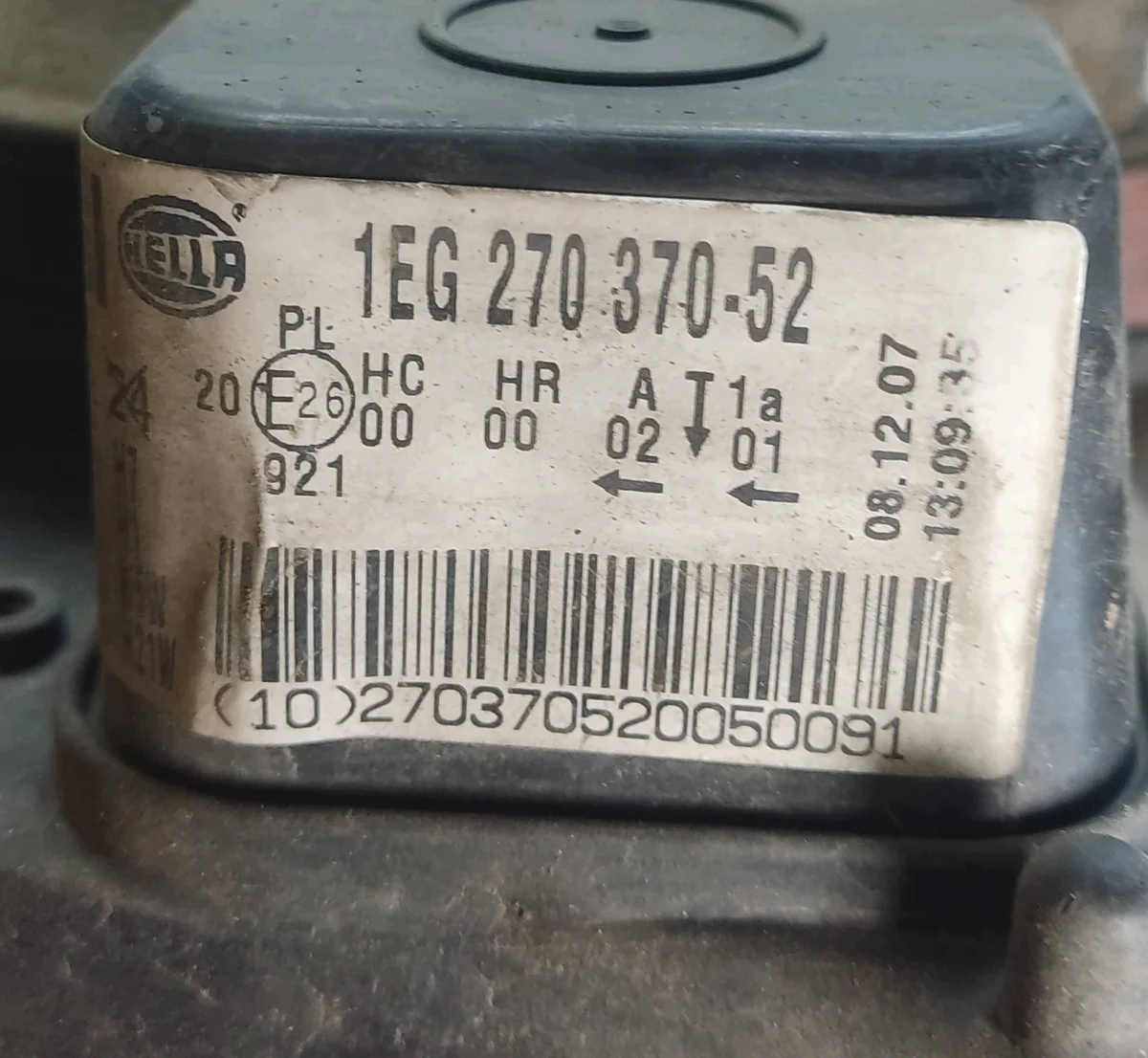 Opel Astra H Scheinwerfer rechts 1EG27037052 image 4