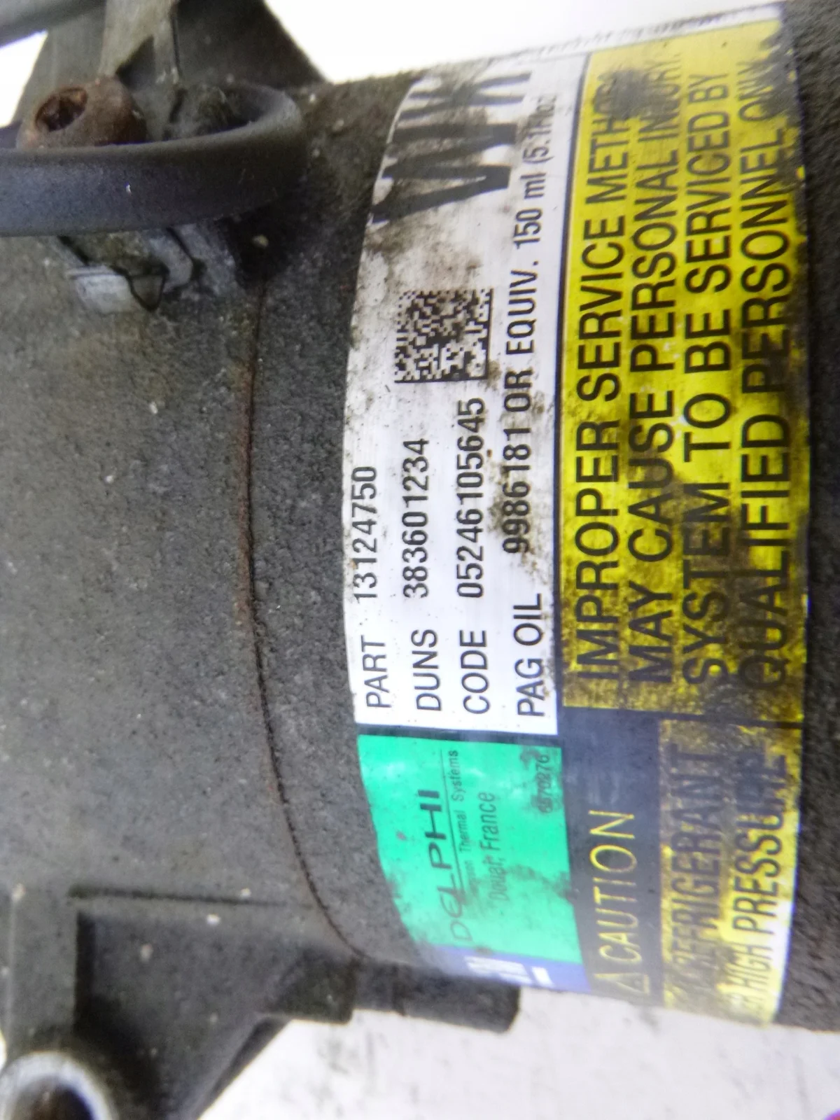 Opel Kompressor 1.6 16V Astra H Zafira B Vectra C 13124750 image 6