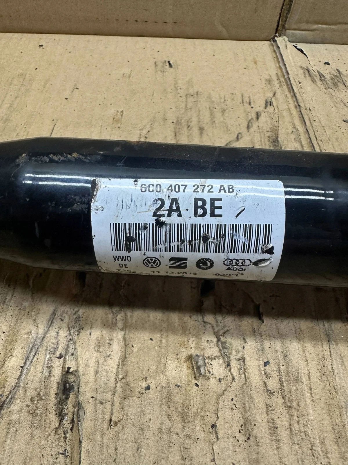 Demi-arbre 6C0407272ABVAR SEAT Ibiza IV