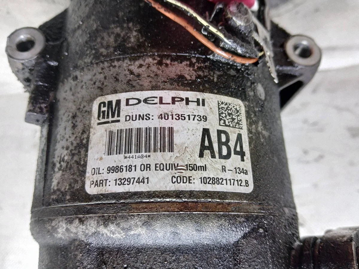 Klimakompressor Opel Astra H 1.6 B 13297441KAS image 6