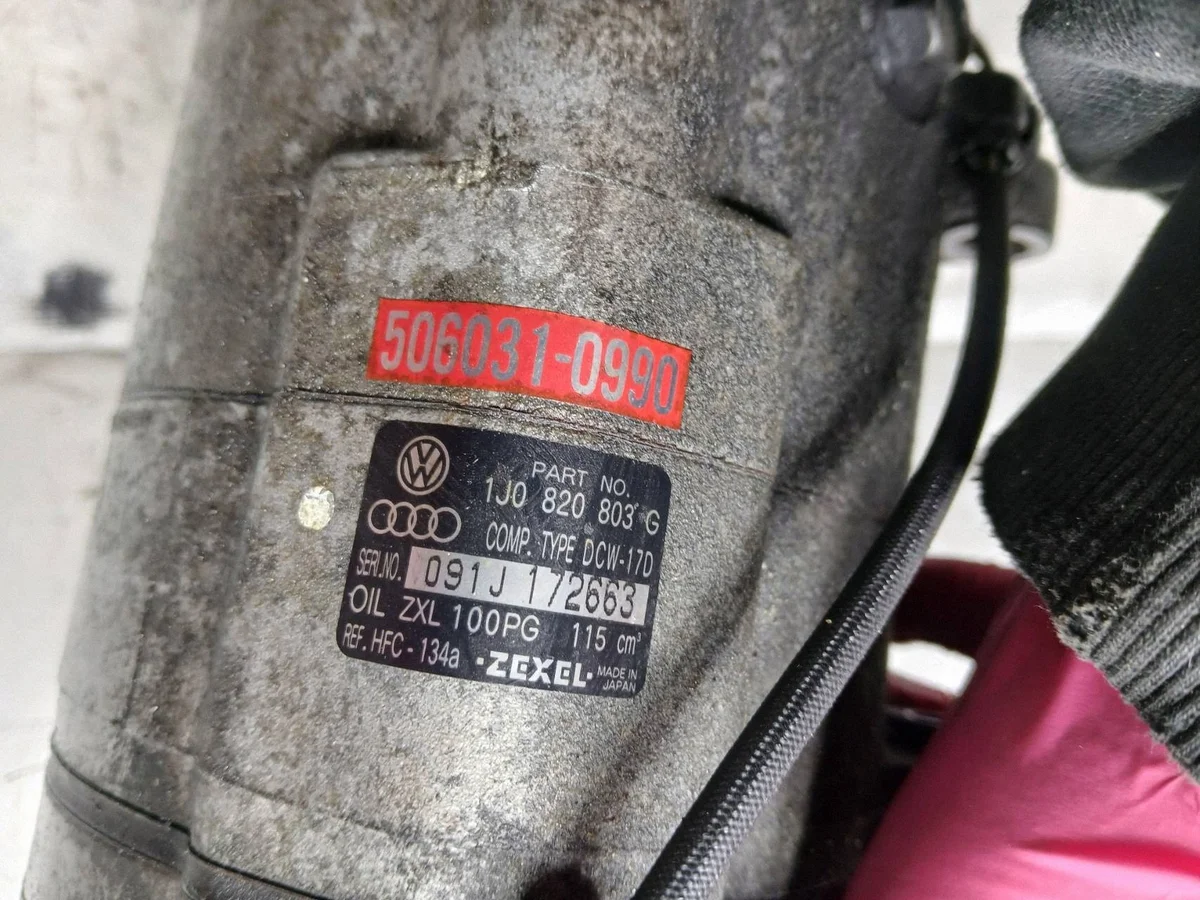 Klimakompressor Audi A3 8L 1.8 1J0820803GKAS image 6