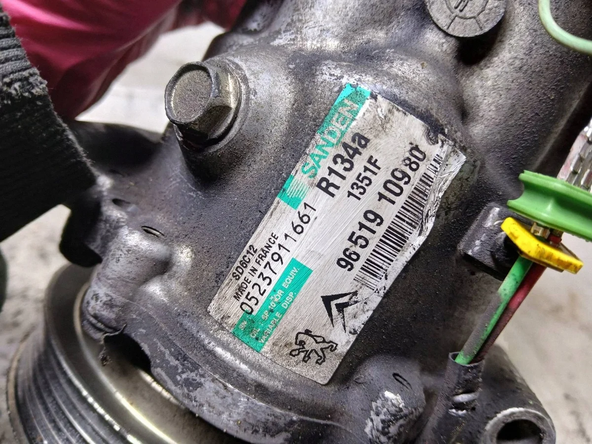 Klimakompressor Peugeot 207 1.6 HDI 9651910980KAS image 8