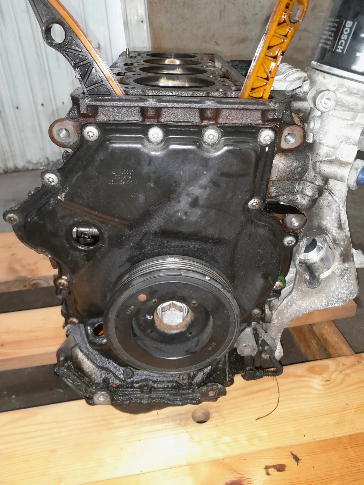 Motorblock mit Kurbelwelle 06H103021L VW Audi Skoda image 8