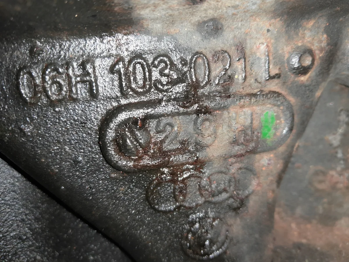 Motorblock mit Kurbelwelle 06H103021L VW Audi Skoda image 9