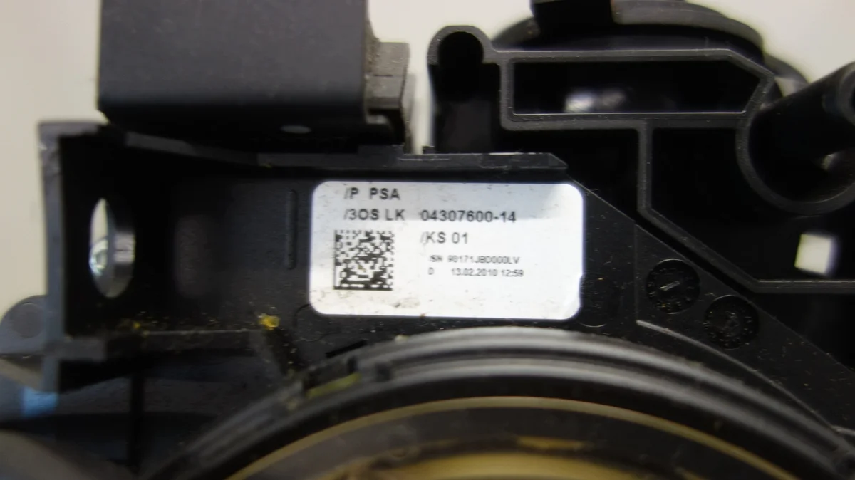 PEUGEOT 3008 Manettes commodo 96663614XT image 3