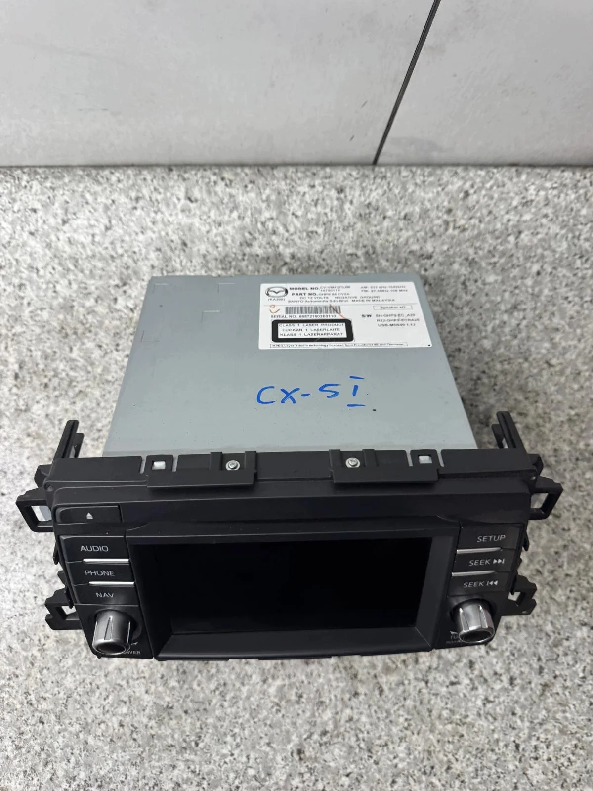 Mazda CX-5 Radio Navigation Bildschirm 1310GHP966DV0A image 7