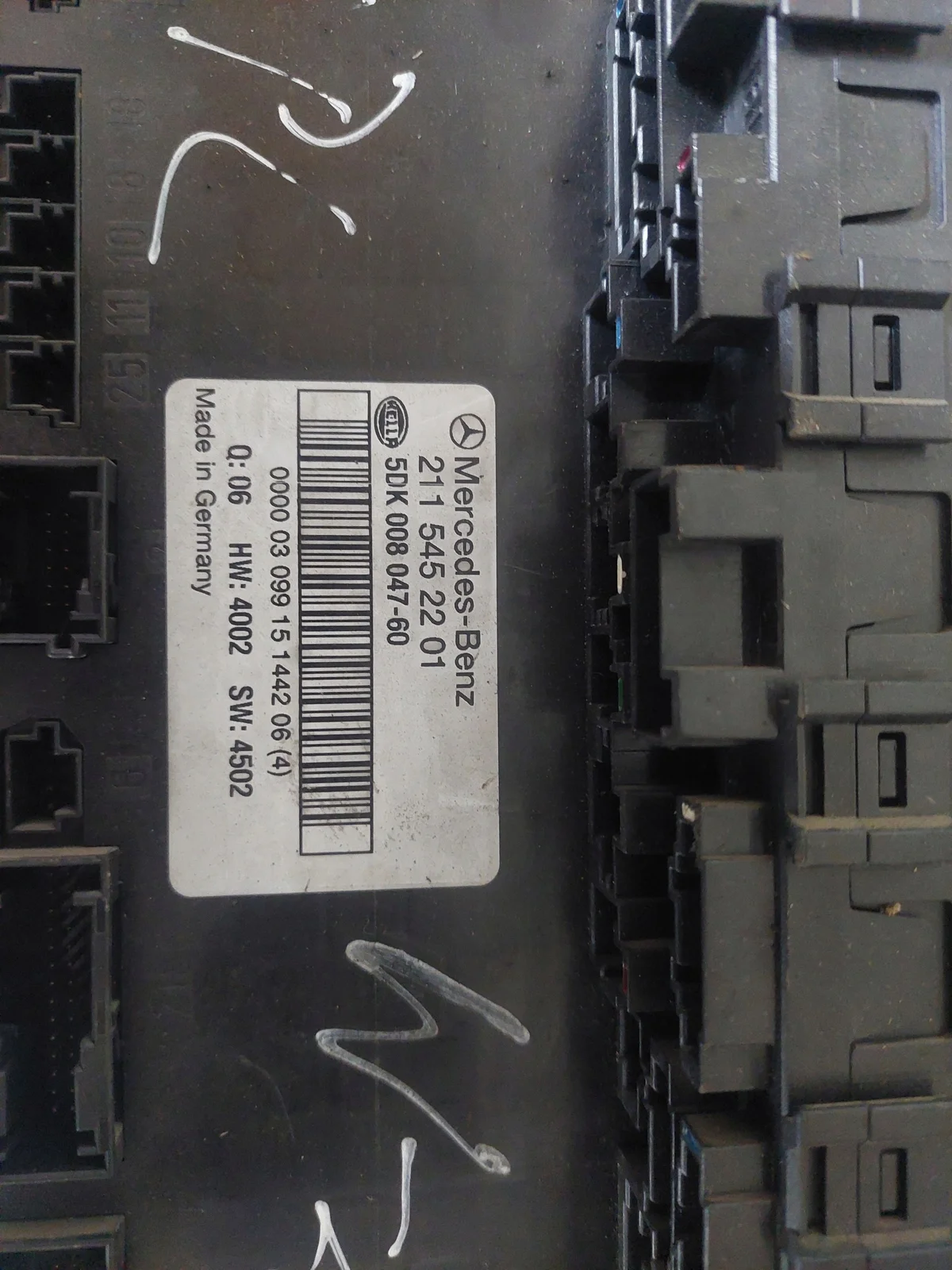 Mercedes-Benz C W203 komfortmodul 2115452201