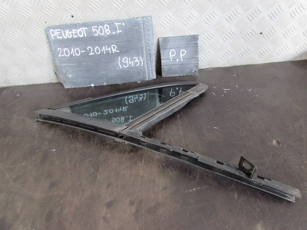 Fönsterglas höger fram Peugeot 508 KBI65136