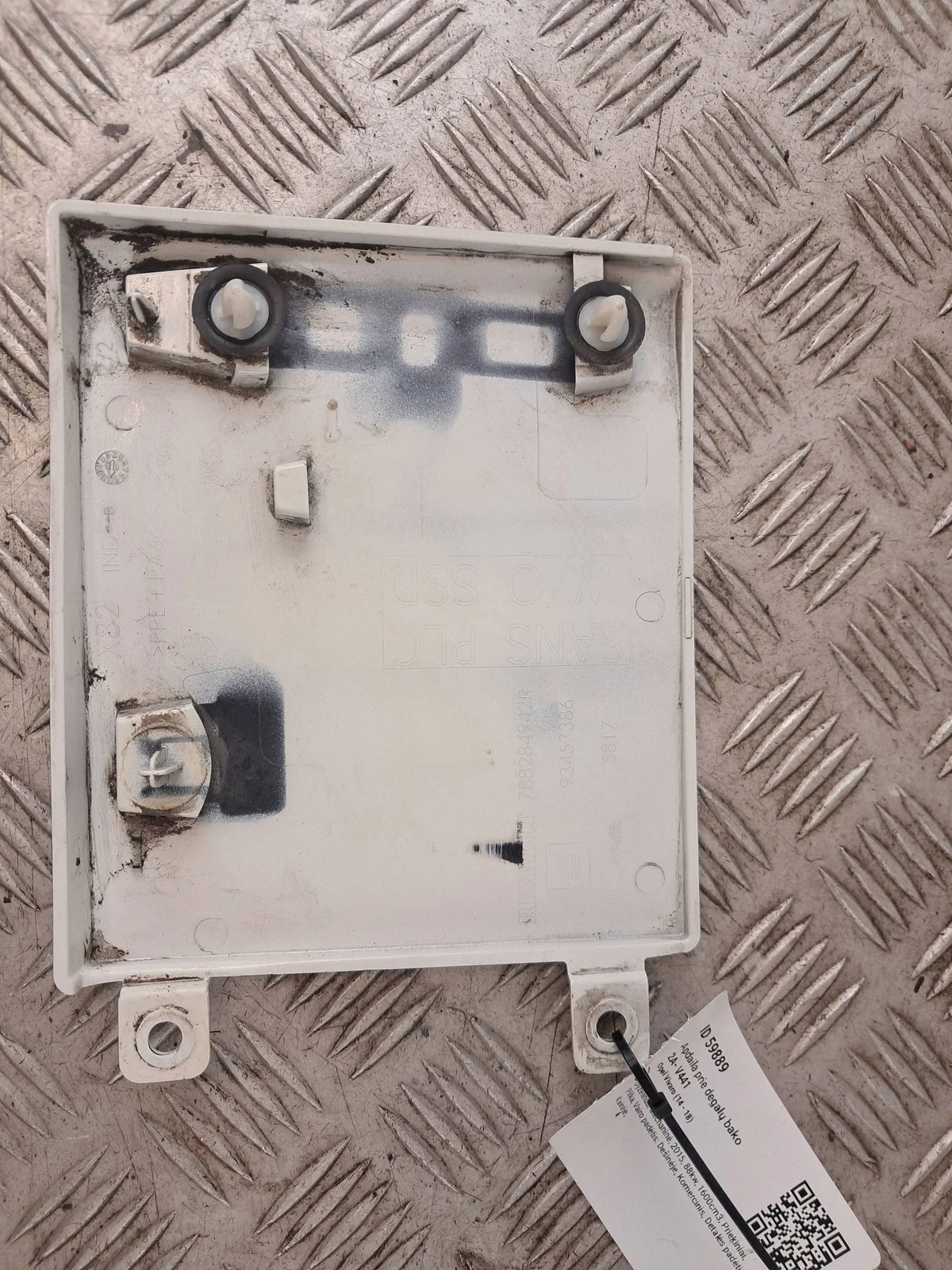 Opel Vivaro B Zierleiste Tankklappe 788284942R image 3