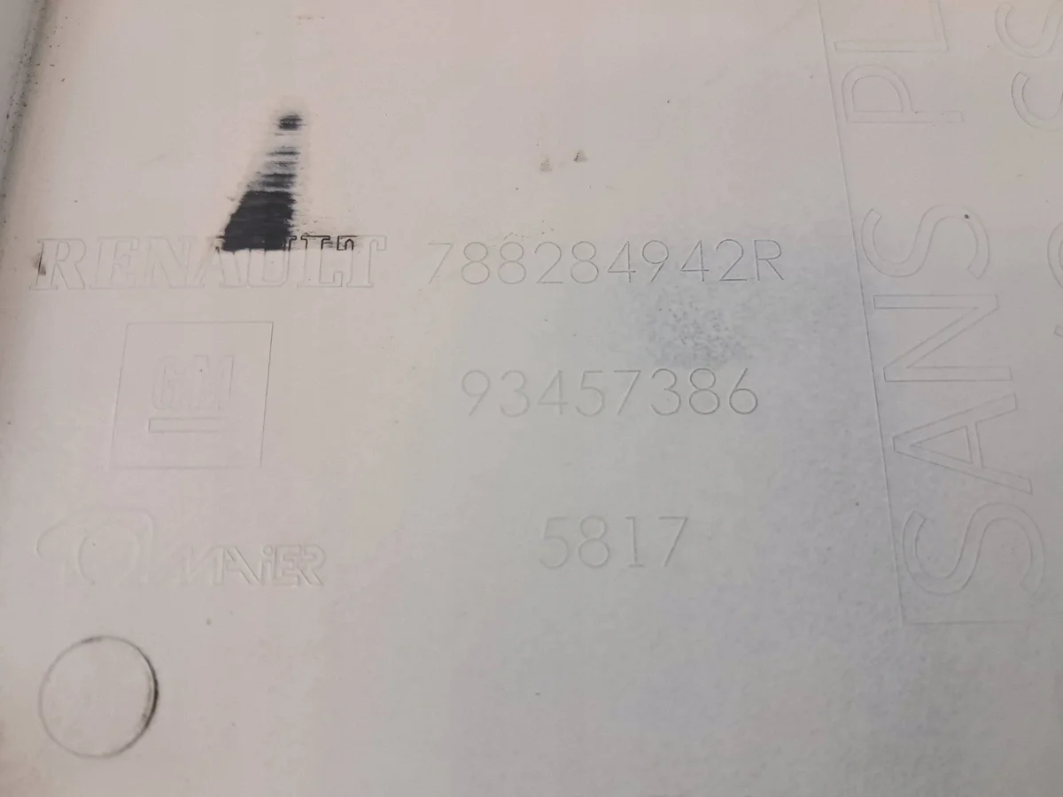 Opel Vivaro B Zierleiste Tankklappe 788284942R image 5