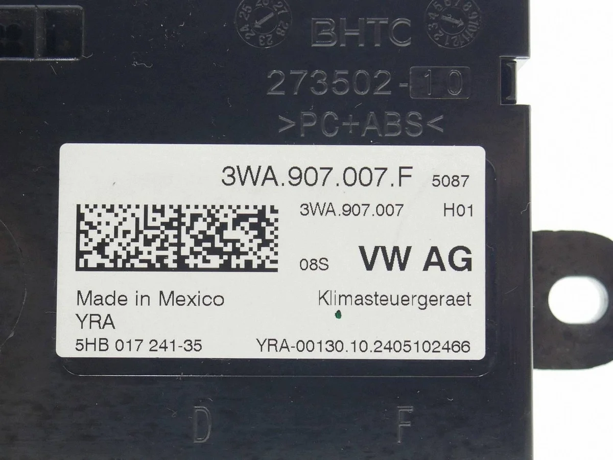 Cupra Formentor Styrenhet klimatkontroll WAH48415 image 3