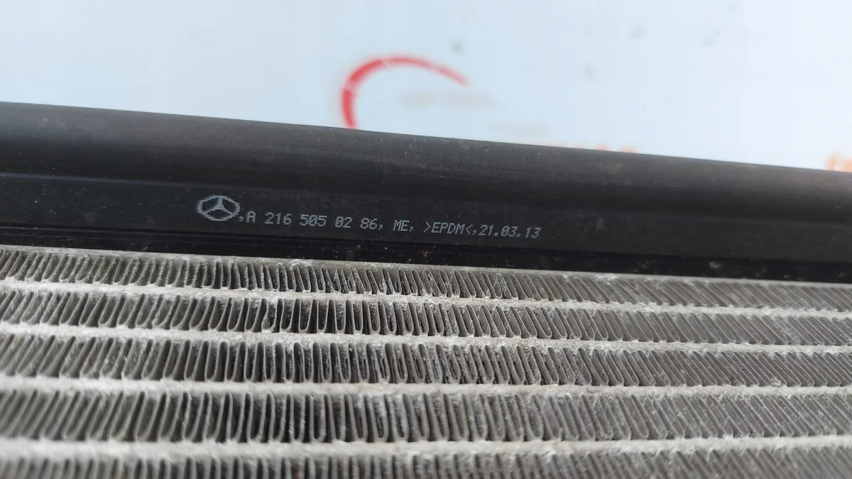 Radiateur airco A2215000554 Mercedes W221 S-Klasse image 6