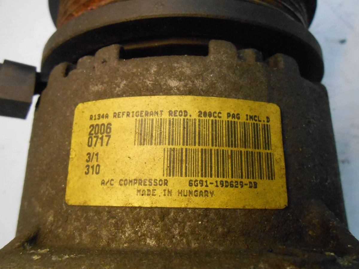 Ford Mondeo MK4 Klimakompressor 6G91-19D629-DB image 10