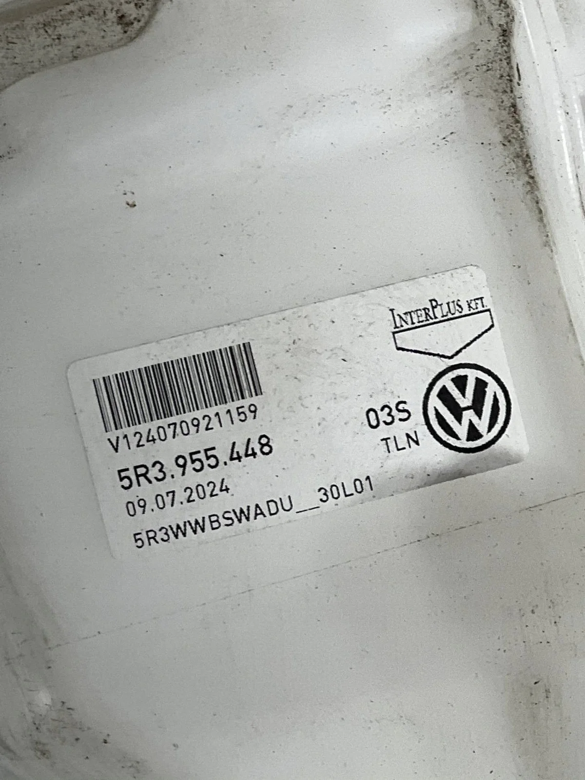 Washer Reservoir Ford Connect Mk3 5R3955448 image 5