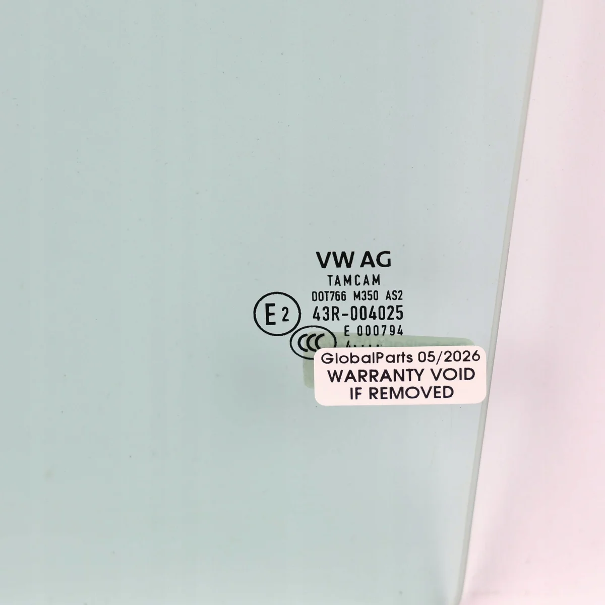 Fönsterglas dörr vänster fram VW Crafter 7C0845115A image 8