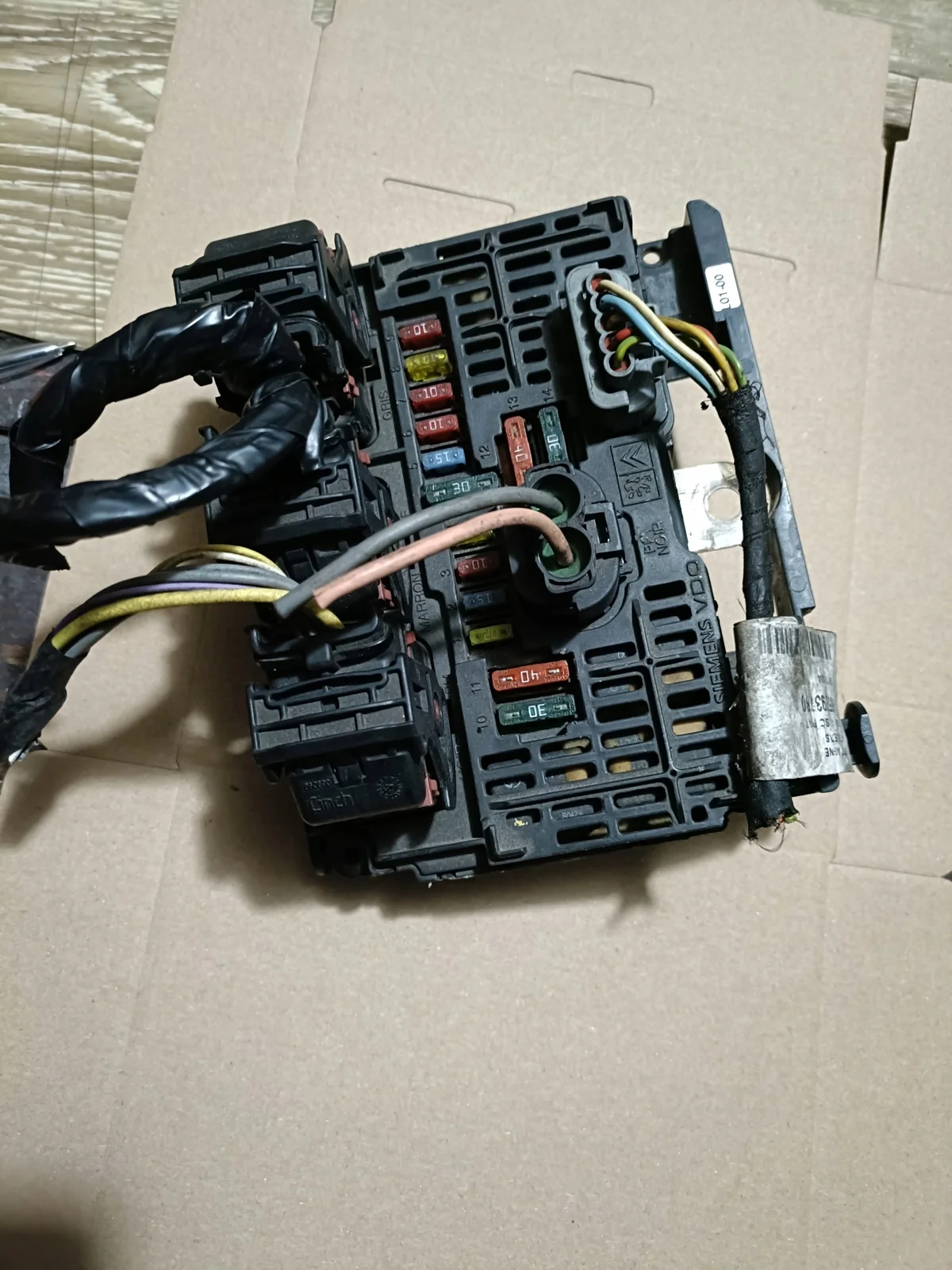 Módulo BSM-L01 Peugeot 407 Citroen 9656086080