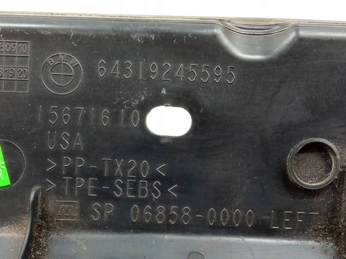 Abdeckung Kotflügel BMW X6 II F16 9245595 image 3