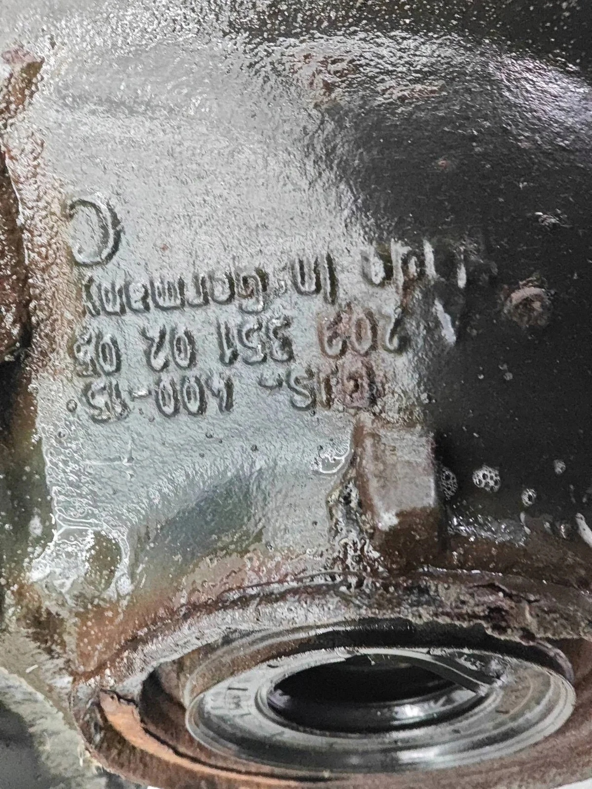 Differential hinten Mercedes-Benz SLK R171 A2033510205 image 5