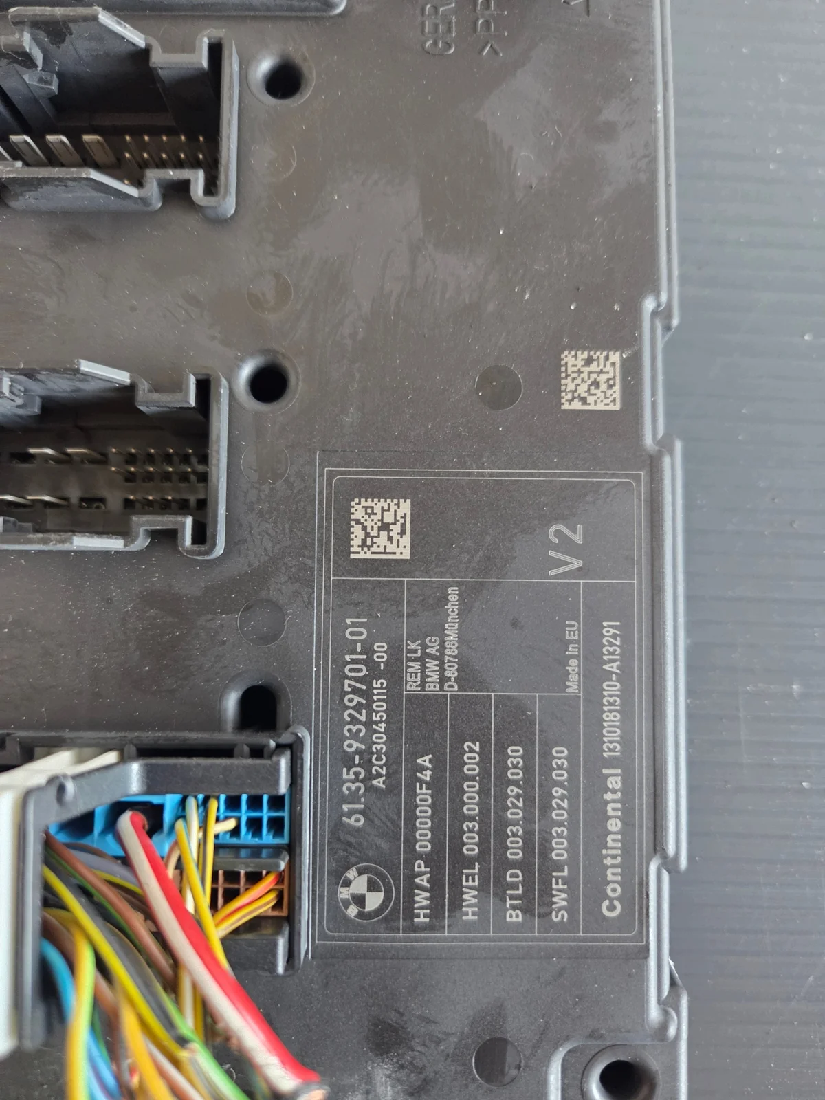 Module de confort BMW Série 3 (F30) 9329701-01