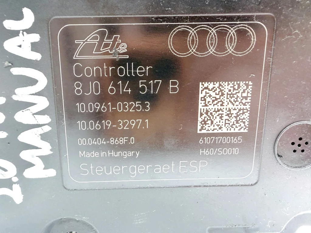 Unidade ABS Audi TT 8J0614517B