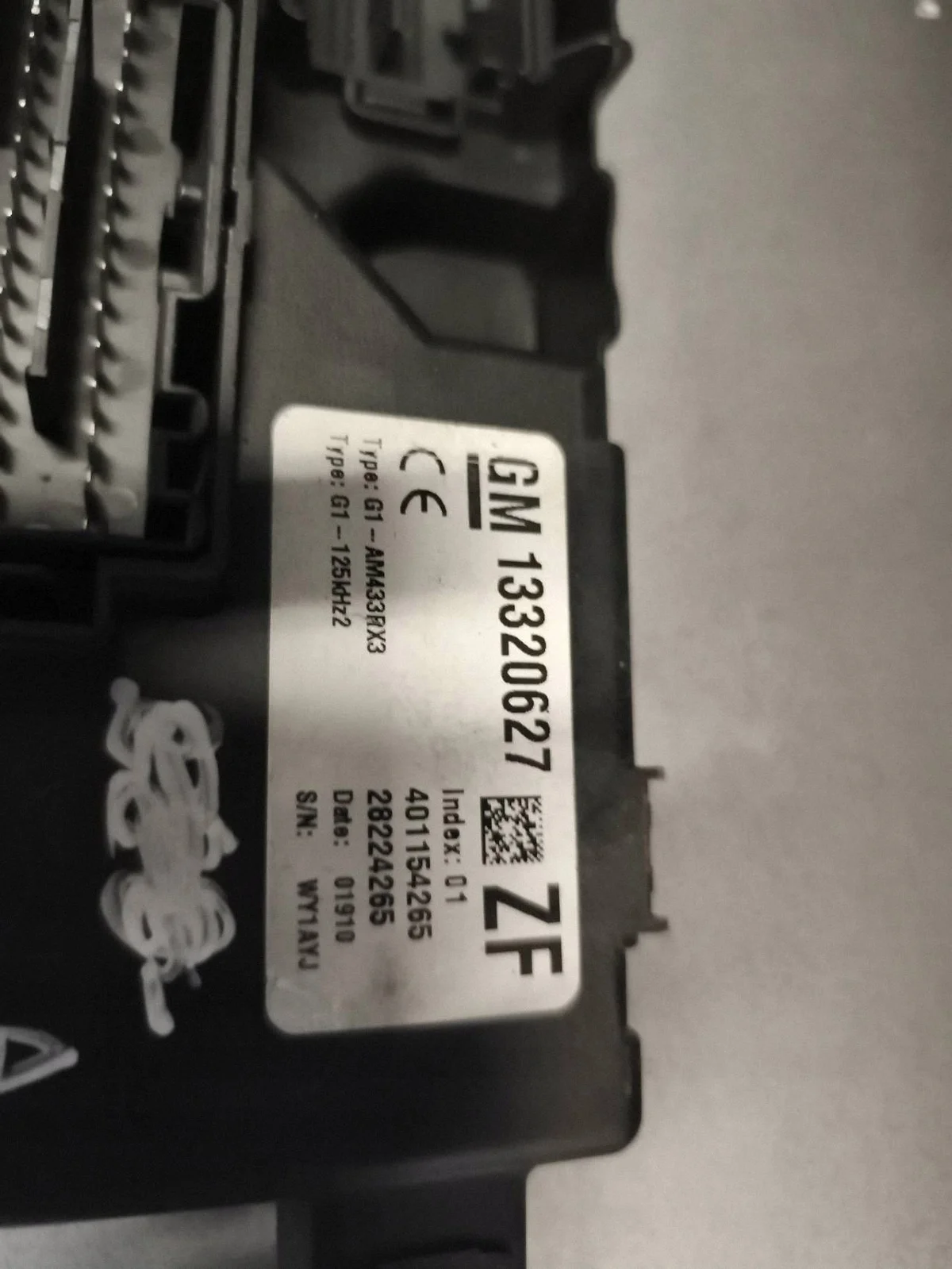 Ohjausyksikkö Opel Corsa D 13320627 image 7