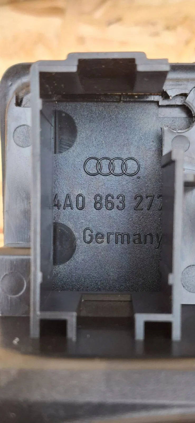 Grille de ventilation Audi A6 C5 4B0863277 image 4