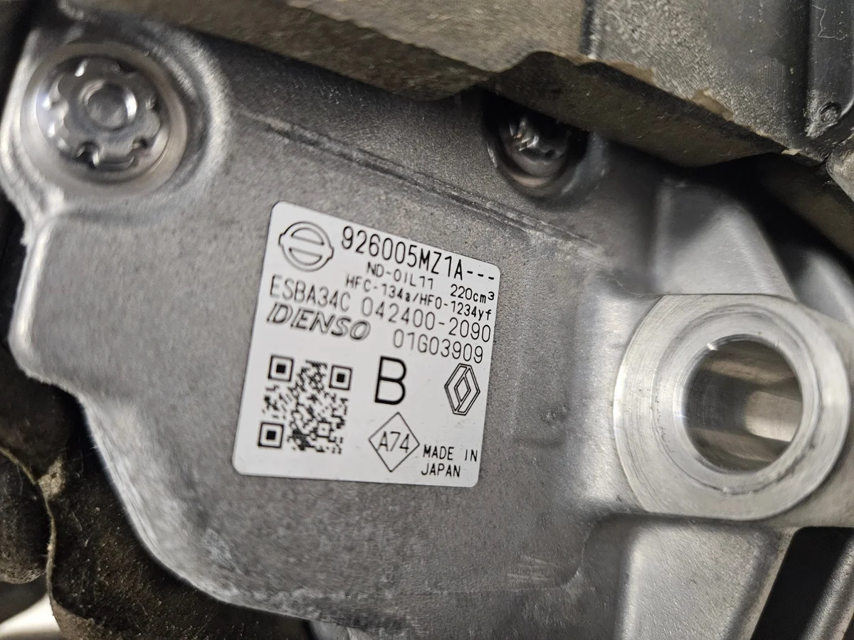 Ilmastoinnin kompressori Renault Megane V E-Tech 926005MZ1A image 4