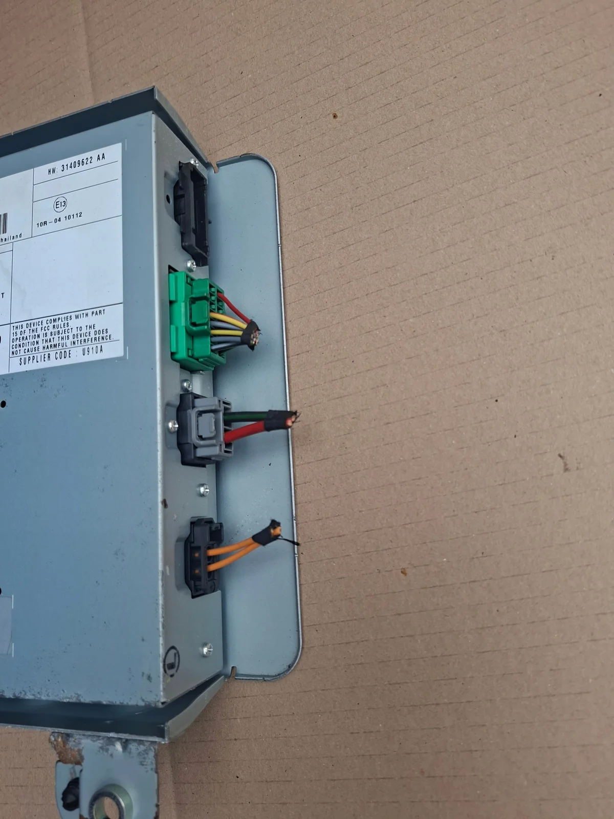 Amplificateur radio Volvo S60 31409935 image 3