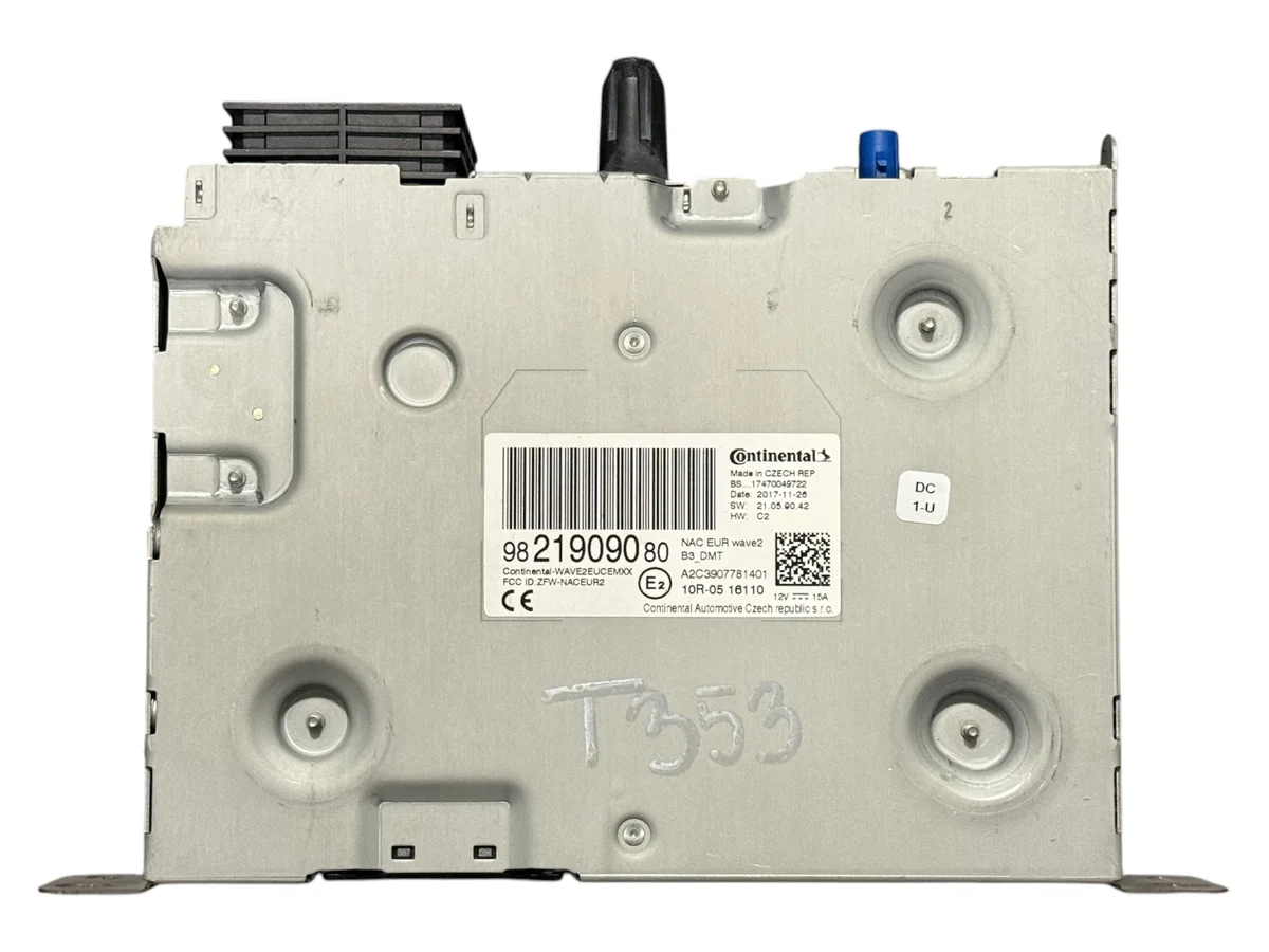 Radio-navigationsenhet Peugeot 3008 II 5008 II 9821909080