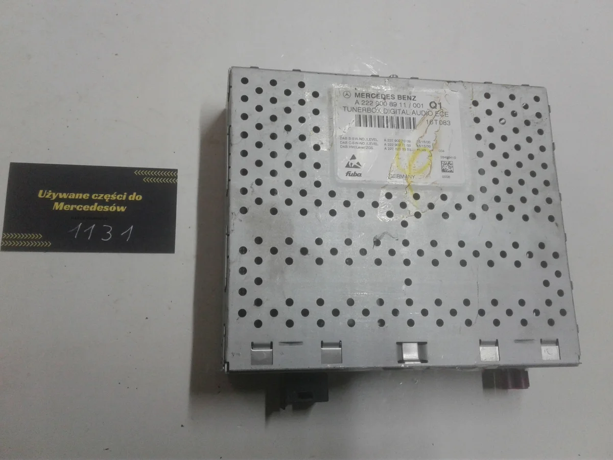 Amplificador Mercedes-Benz Classe C W205 OEM 2229008911