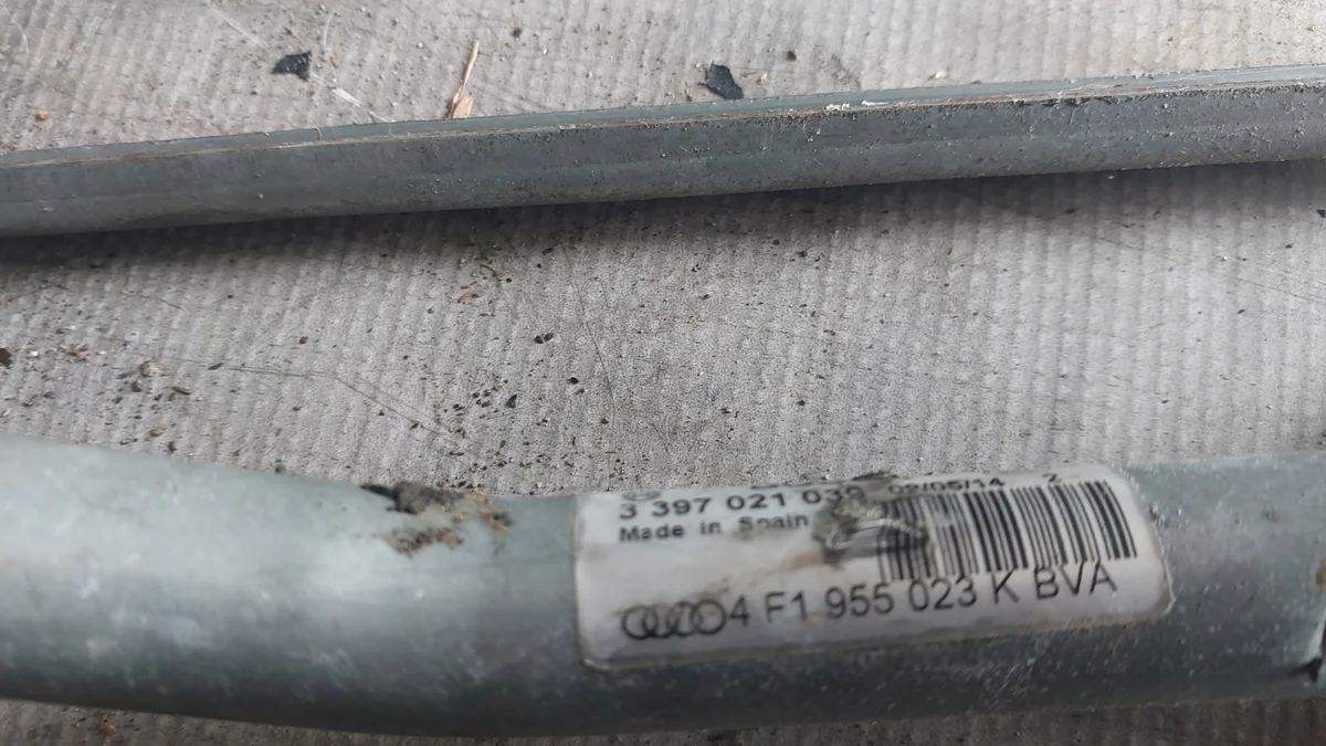 Mecanismo Limpa Para-Brisas Audi A6 C6 4F1955023K image 3