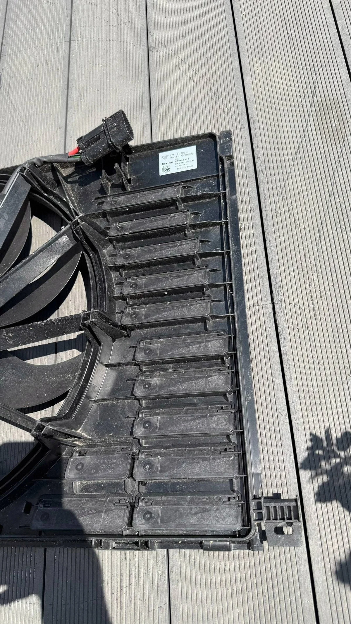 Ventilateur Porsche Panamera II 971 971121203J image 3