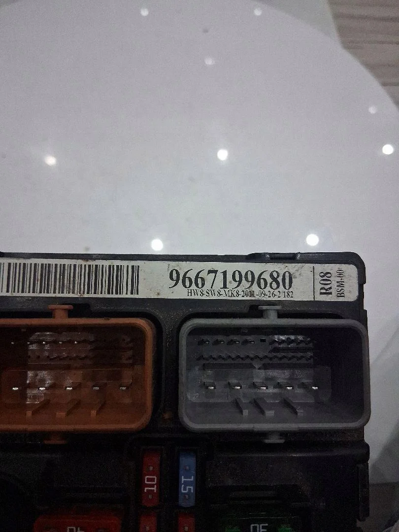 Peugeot 307 Sicherungskasten BSM 9667199680 thumbnail 3