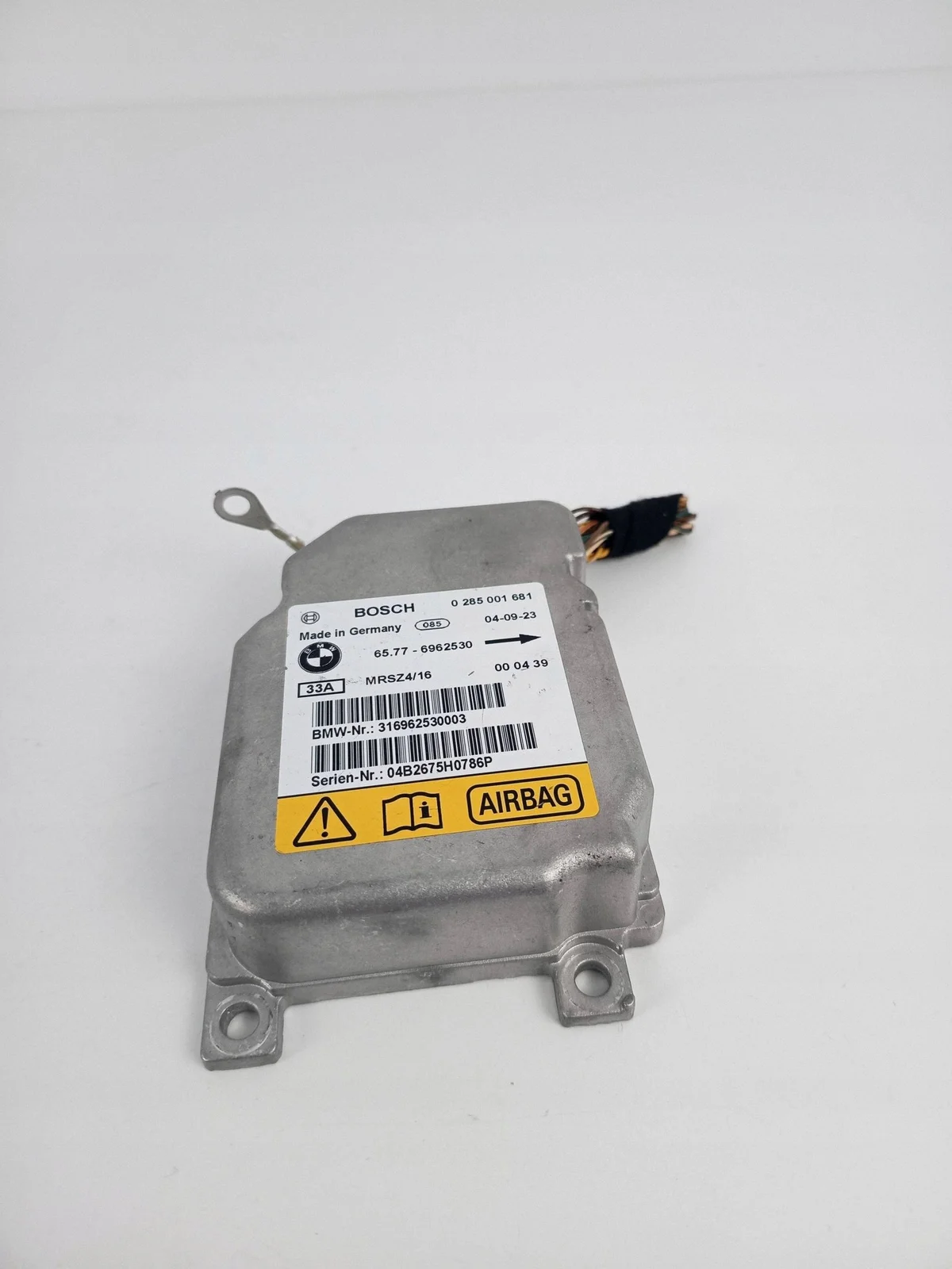 Airbag Control Unit BMW 3 E46 6962530 image 3