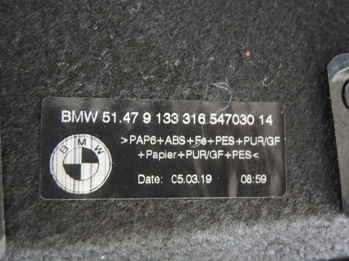 Kofferraumablage BMW X6 F16 9133316 image 4